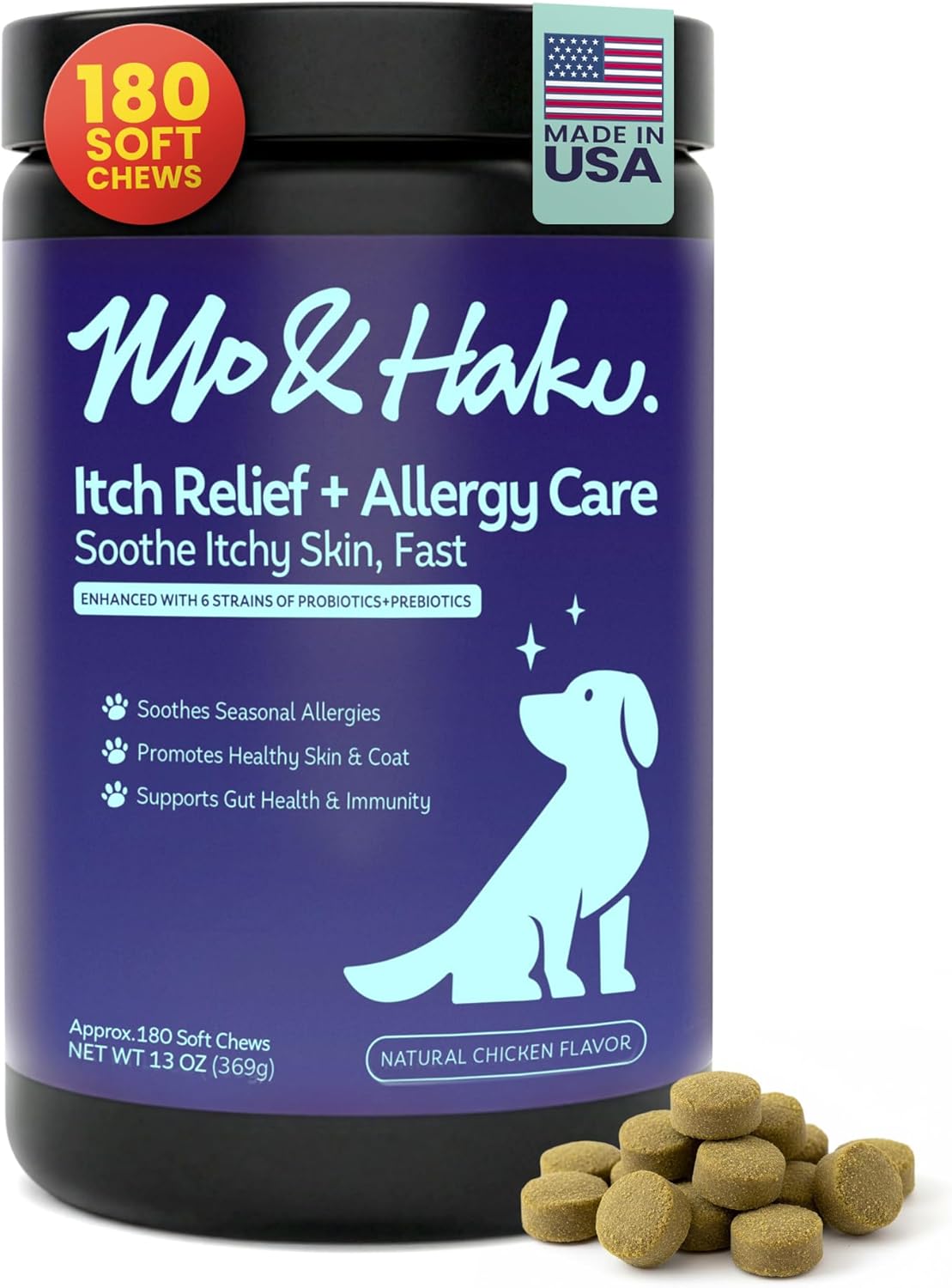 Itch Relief + Allergy Care Dog Chews