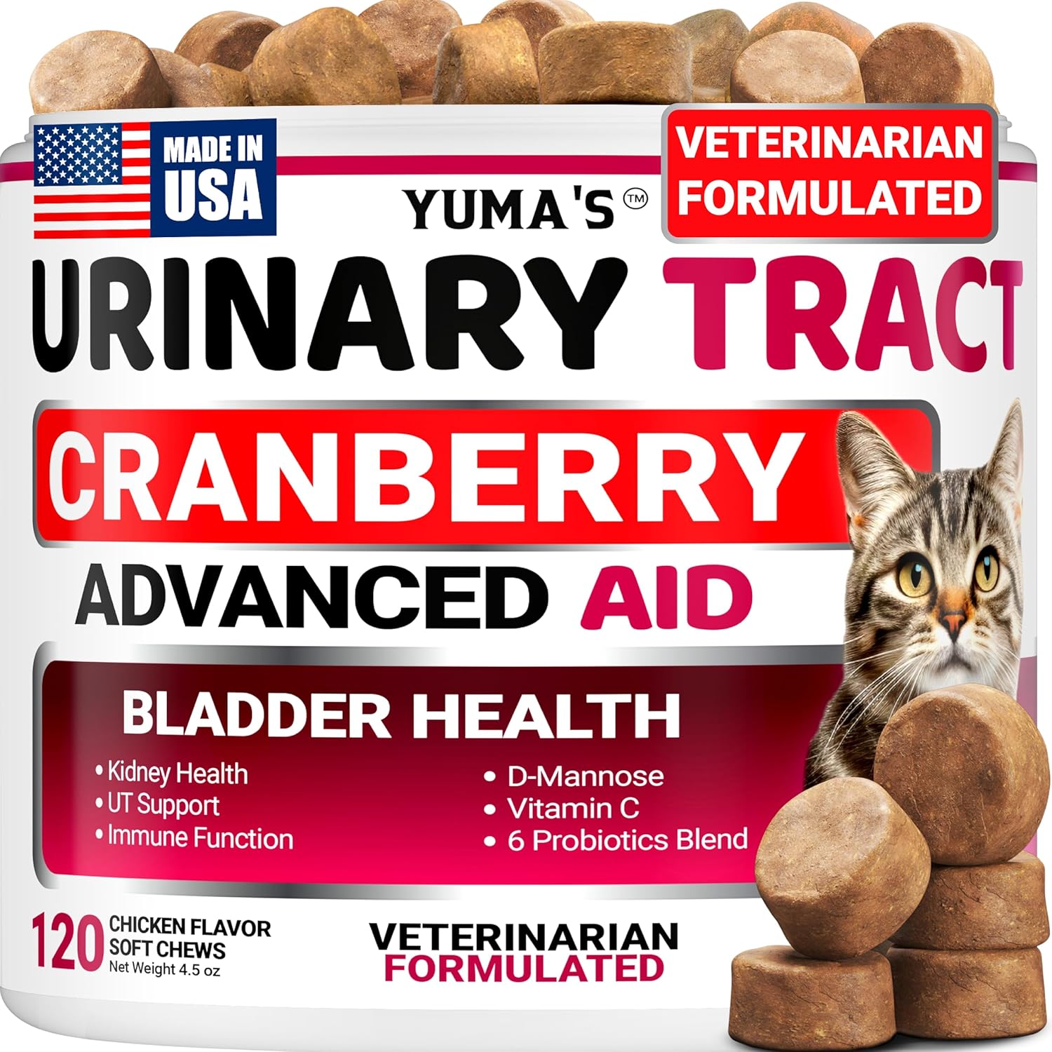 Cat Urinary Tract Health Multivitamin Chews