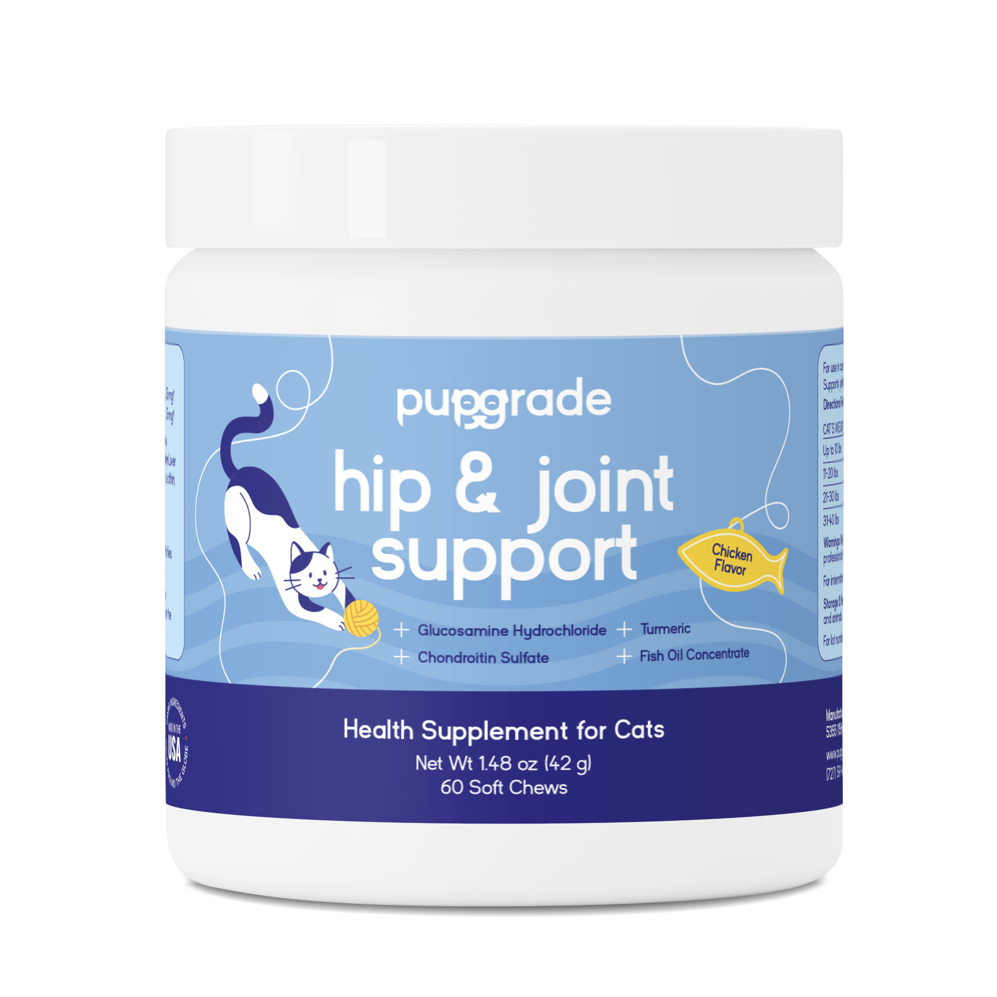 Hip & Joint Support Soft Chews for Cats